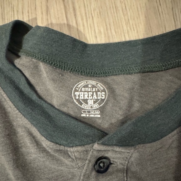 NDSU Gray Henley T-Shirt - Picture 3 of 3